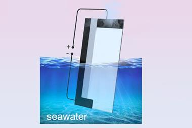 Seawater evaporation