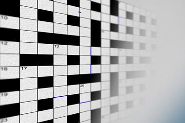 Cryptic crossword grid 051