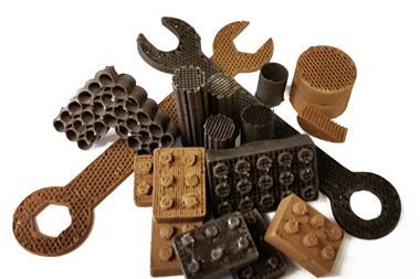 Tools & building blocks 3D printed using lunar & martian dust