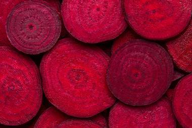 Slices of beetroot