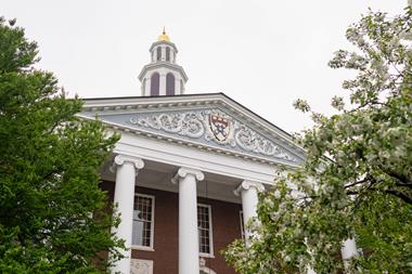 Baker Library of the Harvard Business School
