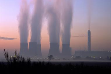 A picture of the Drax coal power station