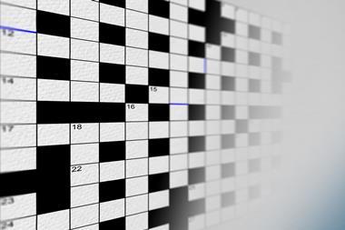 Cryptic crossword grid 129