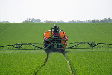 Crop spraying