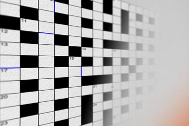 Quick crossword grid 086