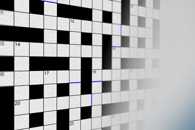 Cryptic crossword grid 139