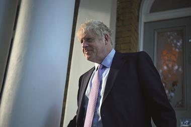 An image showing Boris Johnson