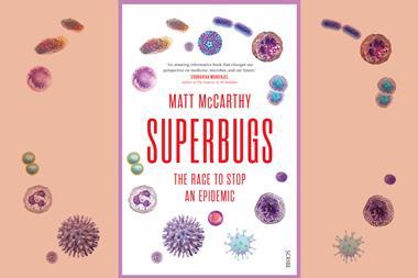 An image showing the book cover of Superbugs