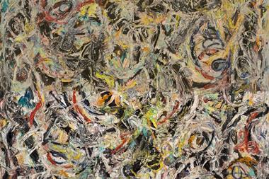 An image showing Eyes in the Heat, 1946 by Jackson Pollock