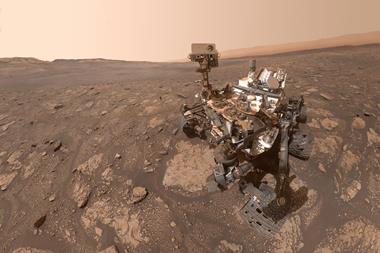 Curiosity Mars Rover Selfie
