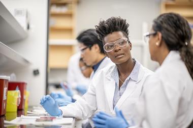 Scientists in the lab