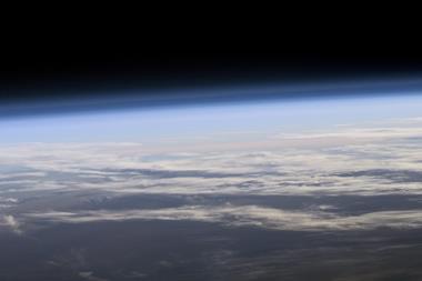 Earths atmosphere from space