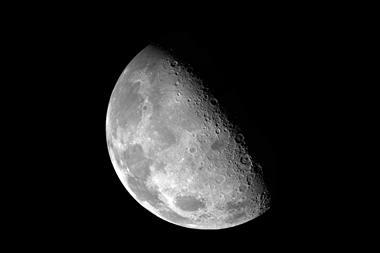An image showing the Moon