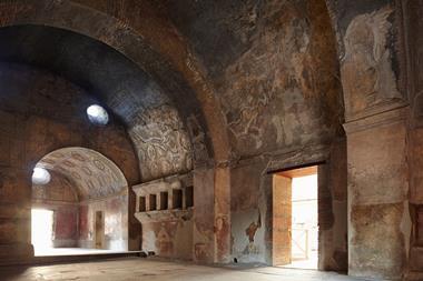 Stabian baths Pompeii