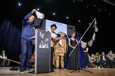 Ig Nobel ceremony