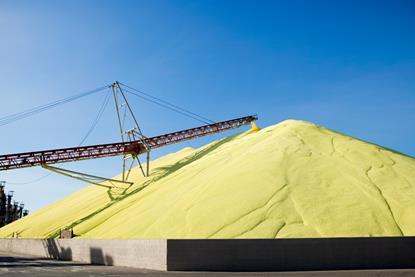 Industrial sulfur