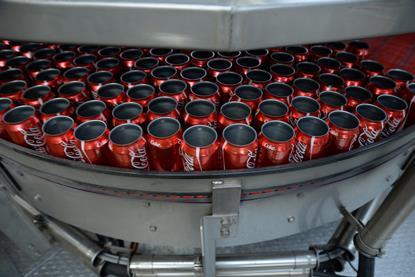 Coke cans