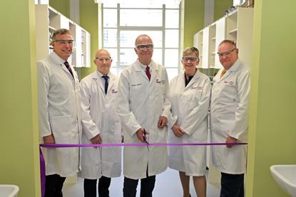 Lord Vallance at AIME lab