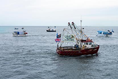 Fishermen protest 