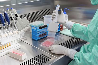 Lab pipette chemical science fume hood