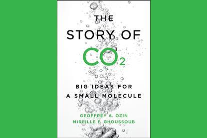 An image showing the book cover of The story of CO2