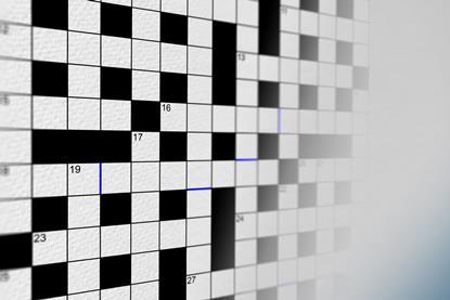 Cryptic crossword grid 136