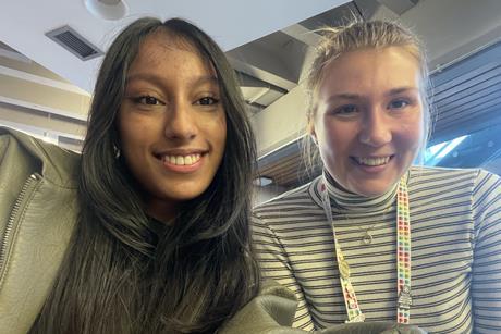 Umaymah and Charlotte