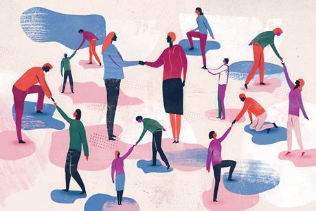 Women helping other women