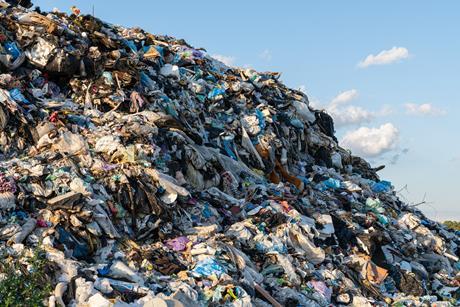 Mountain of waste