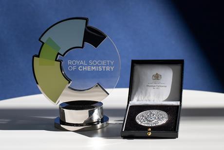 Prize and medal RSC awards