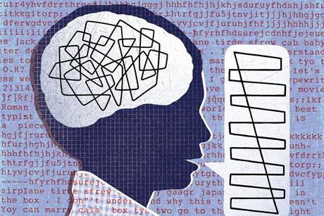 Regular speech extracted from messy brain