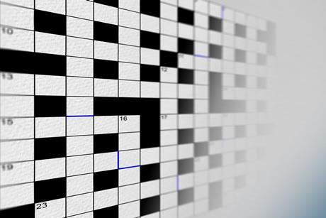 Cryptic crossword grid 098