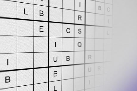 Wordoku grid 100