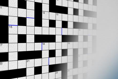 Cryptic crossword grid 145