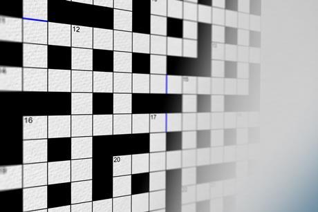 Cryptic crossword grid 148
