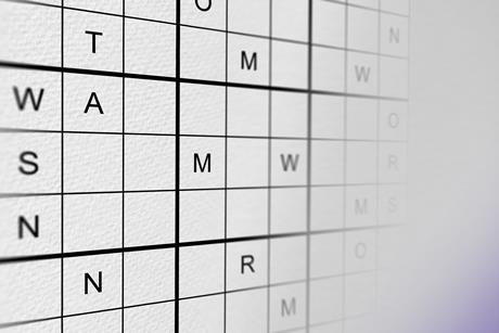 Wordoku grid 155