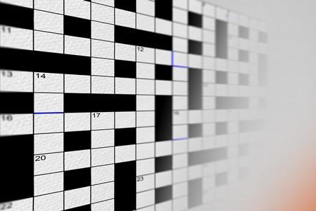 Quick crossword grid 085