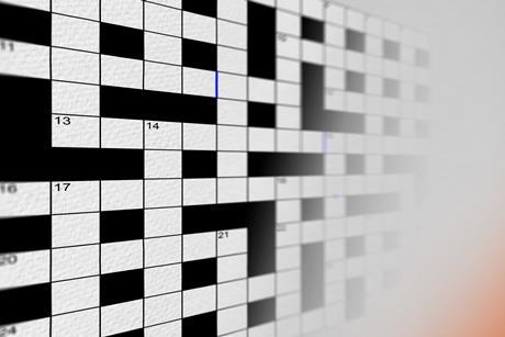 Quick crossword grid 077