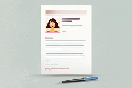 Job candidate's CV