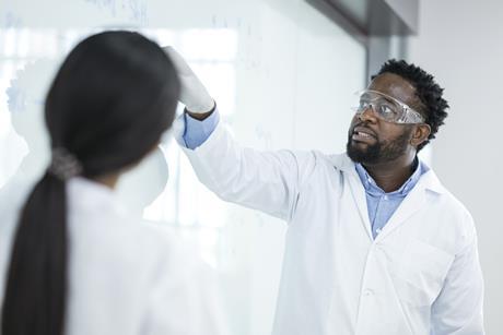 Scientists in the lab