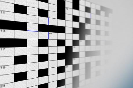 Cryptic crossword grid 111