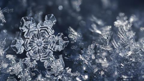 Snowflake Symmetry Mirrors Ice Crystals Molecular Structure Research Chemistry World