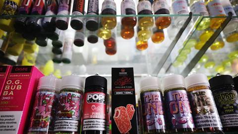 Flavoured vape products