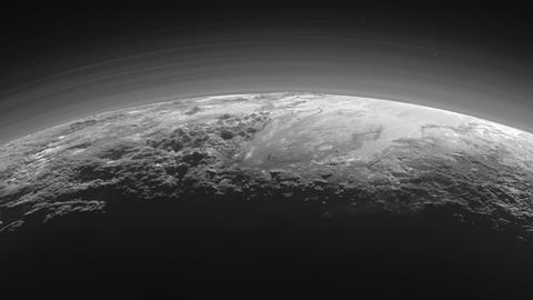 Pluto’s Majestic Mountains, Frozen Plains and Foggy Hazes