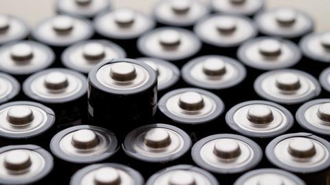 An image of many batteries
