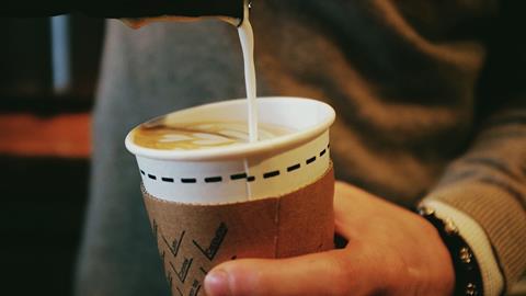 An image showing a disposable coffee cup