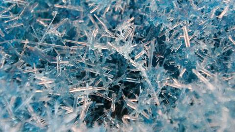 Epsom salt crystals