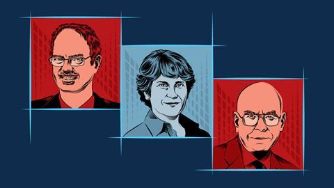 Portraits of the Nobel prize winners
