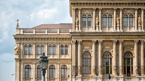 A picture of the Hungarian Academy of Sciences