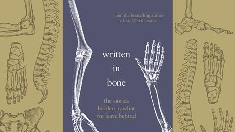An image of the cover of Written in Bone